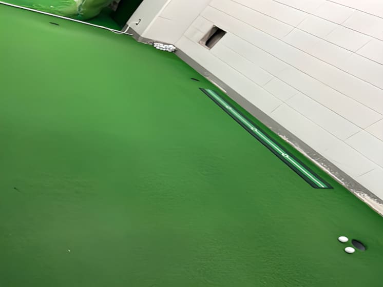 パッティング練習