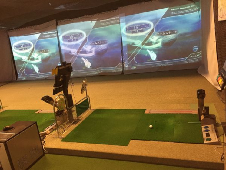 ゴルフシミュレーター打席