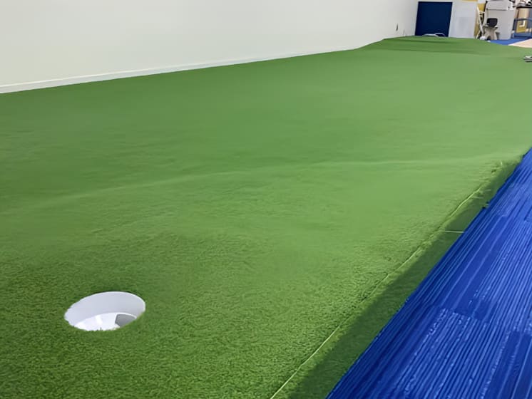 パッティング練習