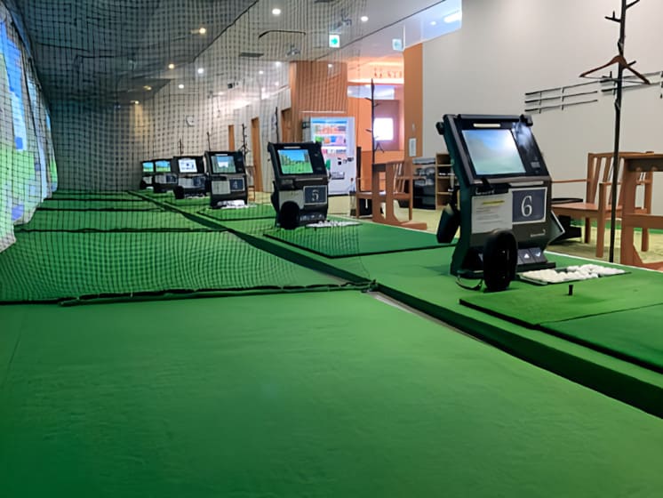 ゴルフシミュレーター打席