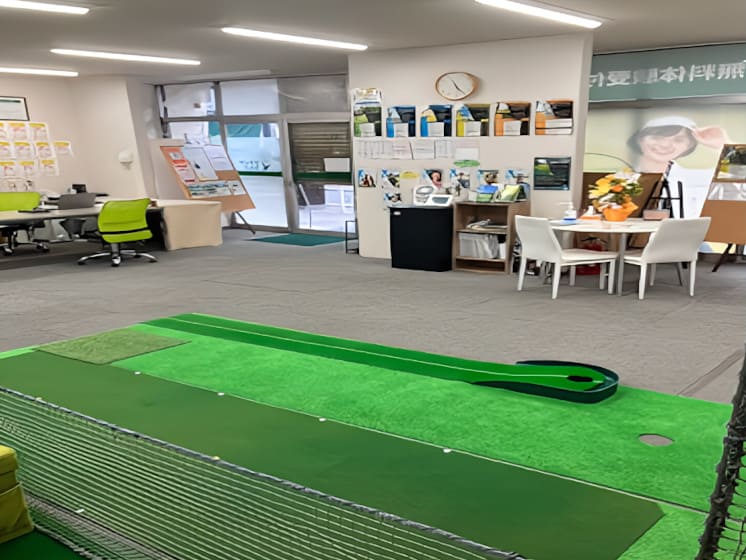 パッティング練習