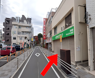 ステップゴルフ拝島店へのアクセス③