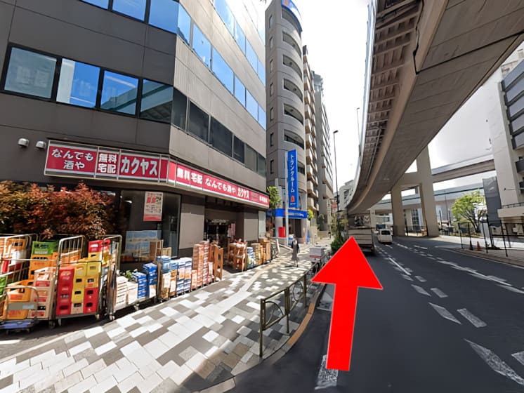 ステップゴルフ板橋不動通り店へのアクセス③