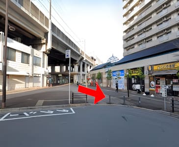 ステップゴルフ北赤羽店へのアクセス①