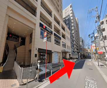 ステップゴルフ国分寺店へのアクセス②