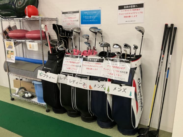 男女用ゴルフクラブ