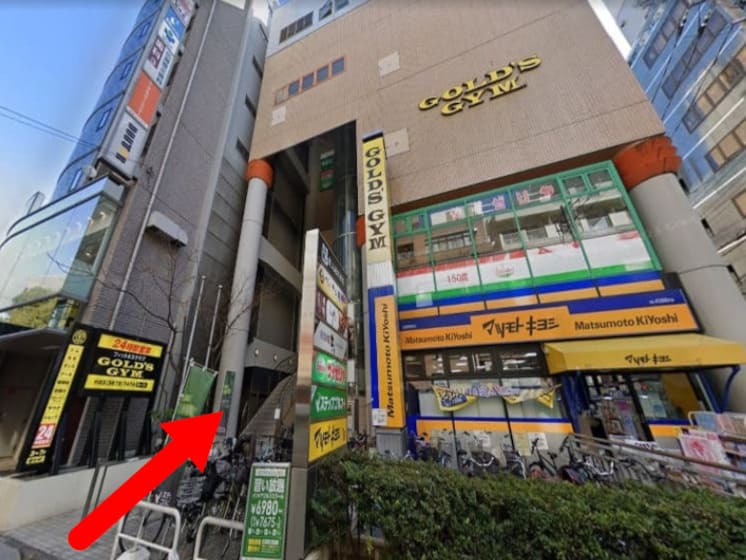 ステップゴルフプラス 西葛西店正面