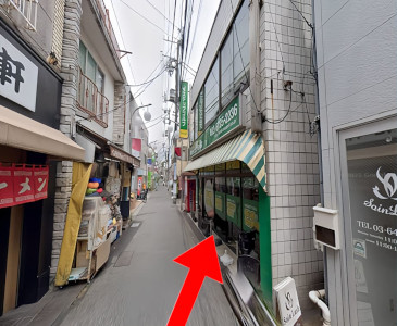 ステップゴルフ西小山店へのアクセス⑤