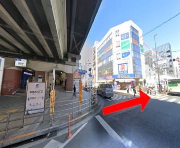 わたしのゴルフ葛西店へのアクセス①