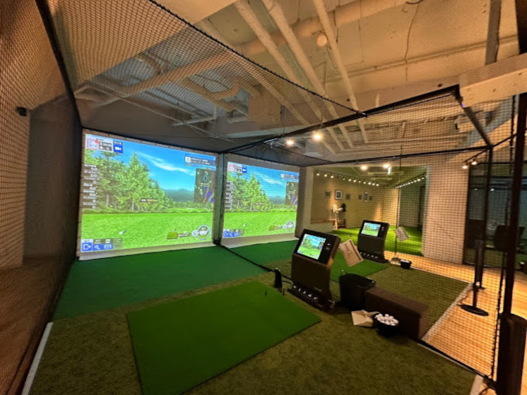 ゴルフシミュレーター打席