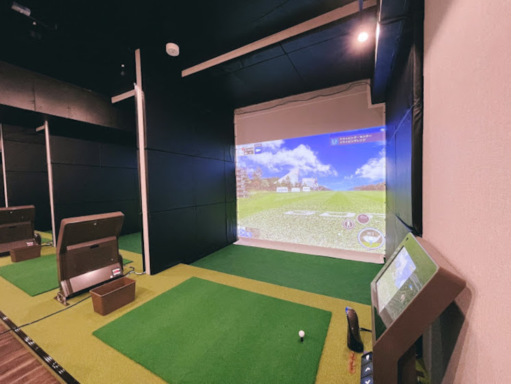 ゴルフシミュレーター打席