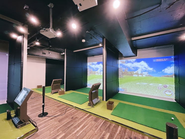 ゴルフシミュレーター打席